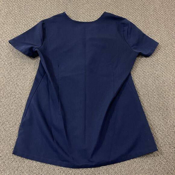 Figs Technical Collection Scrub Shirt Womens XS Blue Medical - Picture 4 of 9